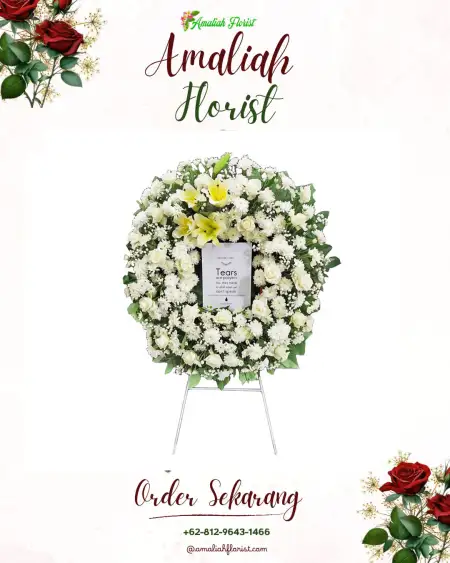 Krans Bunga Duka Buyut Mekar